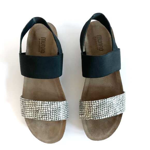 Munro Pisces Casual Sling Back Sandal Two Strap Sandals - 7.5 - Picture 7 of 10